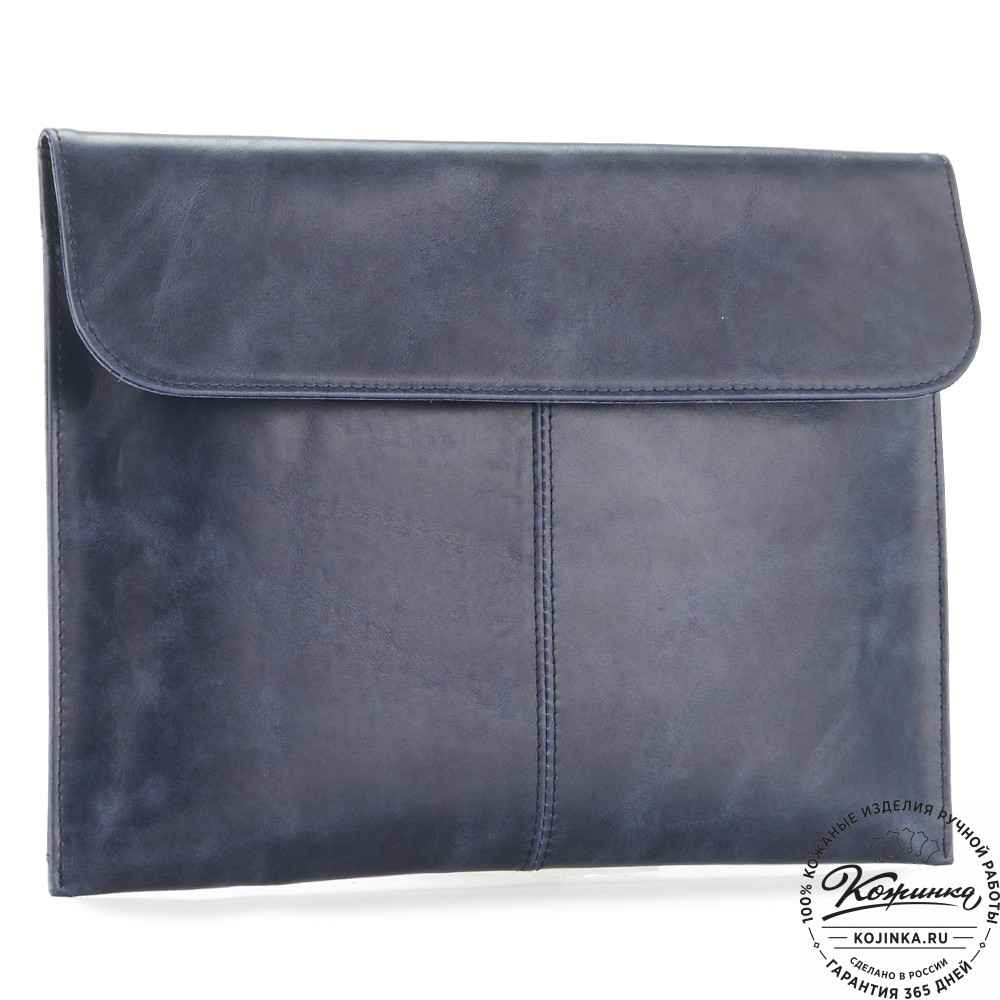 Папка для документов "Линда" (синий антик)